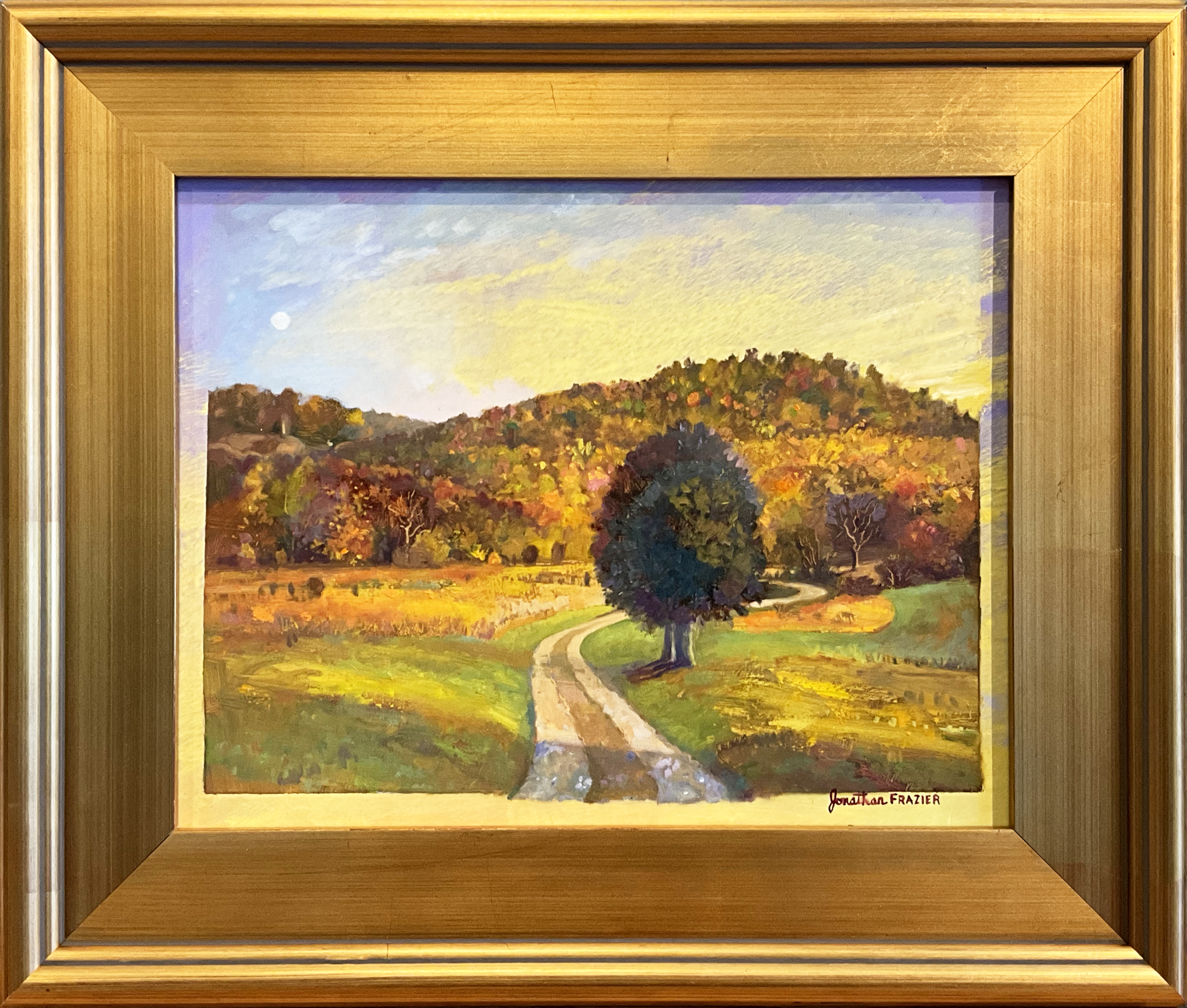 Moonrise Over the Lane by Jonathan Frazier