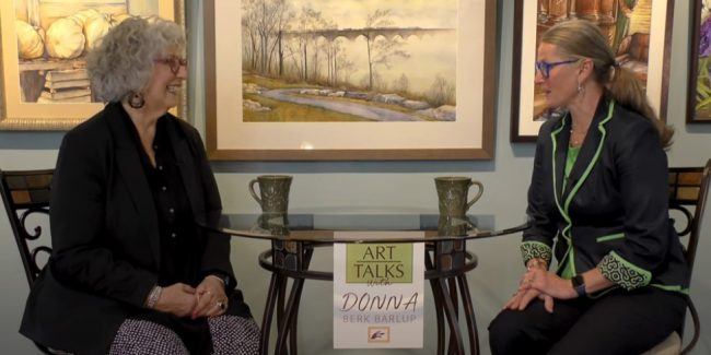 Donna Berk Barlup ArtTalks