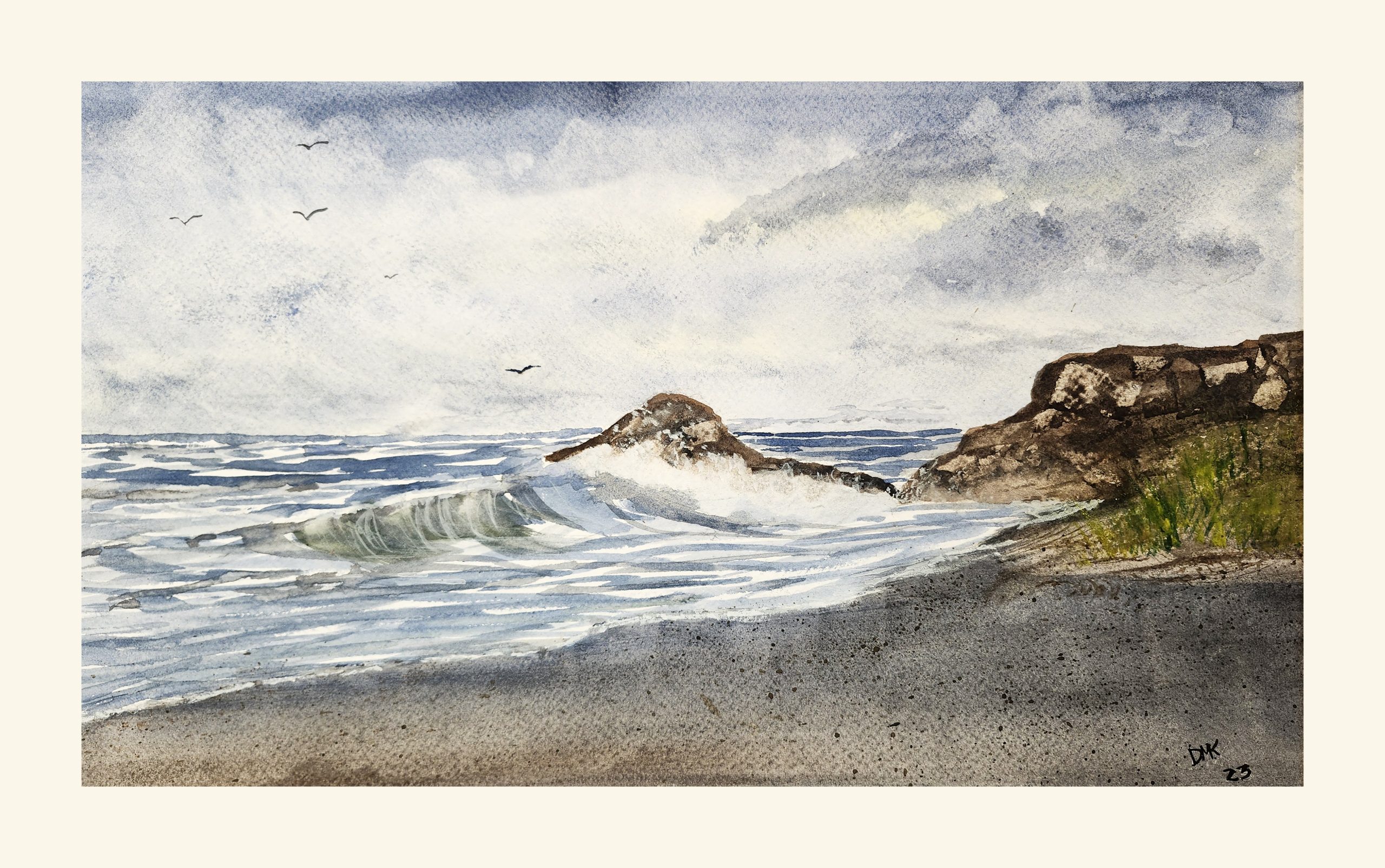 Cliffside Shore by Daniel Keating